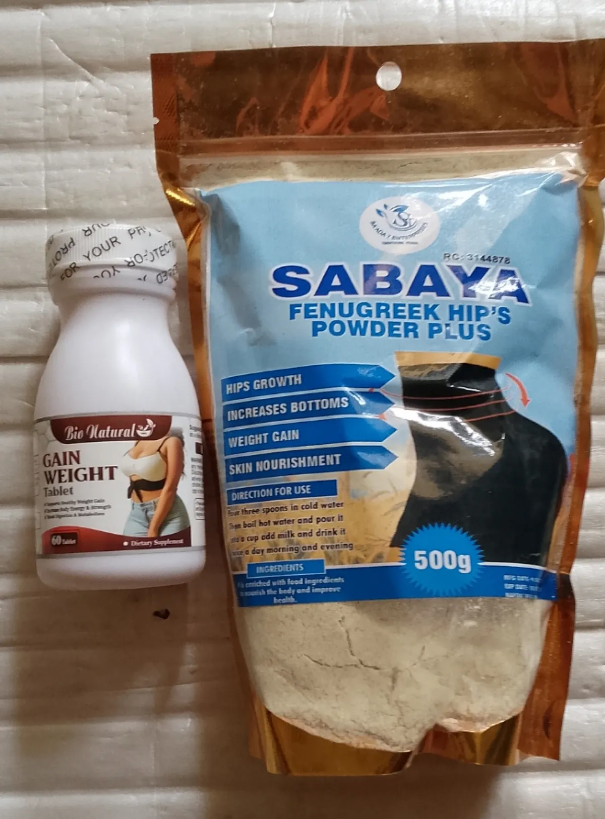 Sabaya Fenugreek Hips Powder Plus for Butt Enlargement - Image 3