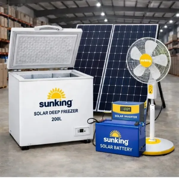 Sun King solar fridge