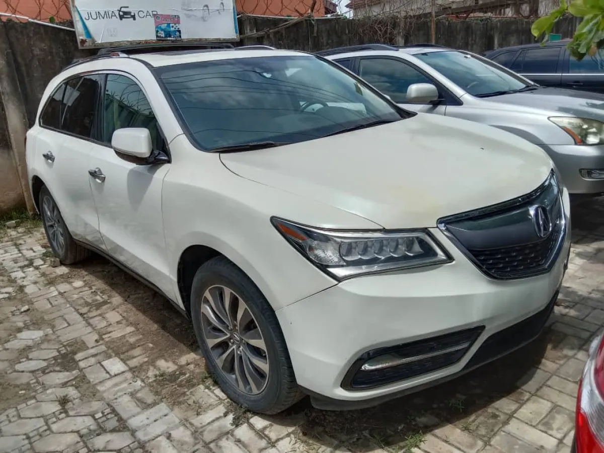 2015 Acura MDX White - Image 2