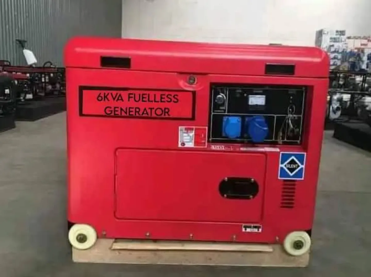 12KVA FUELLESS NOISELESS AND SMOKELESS GENERATOR - Image 1