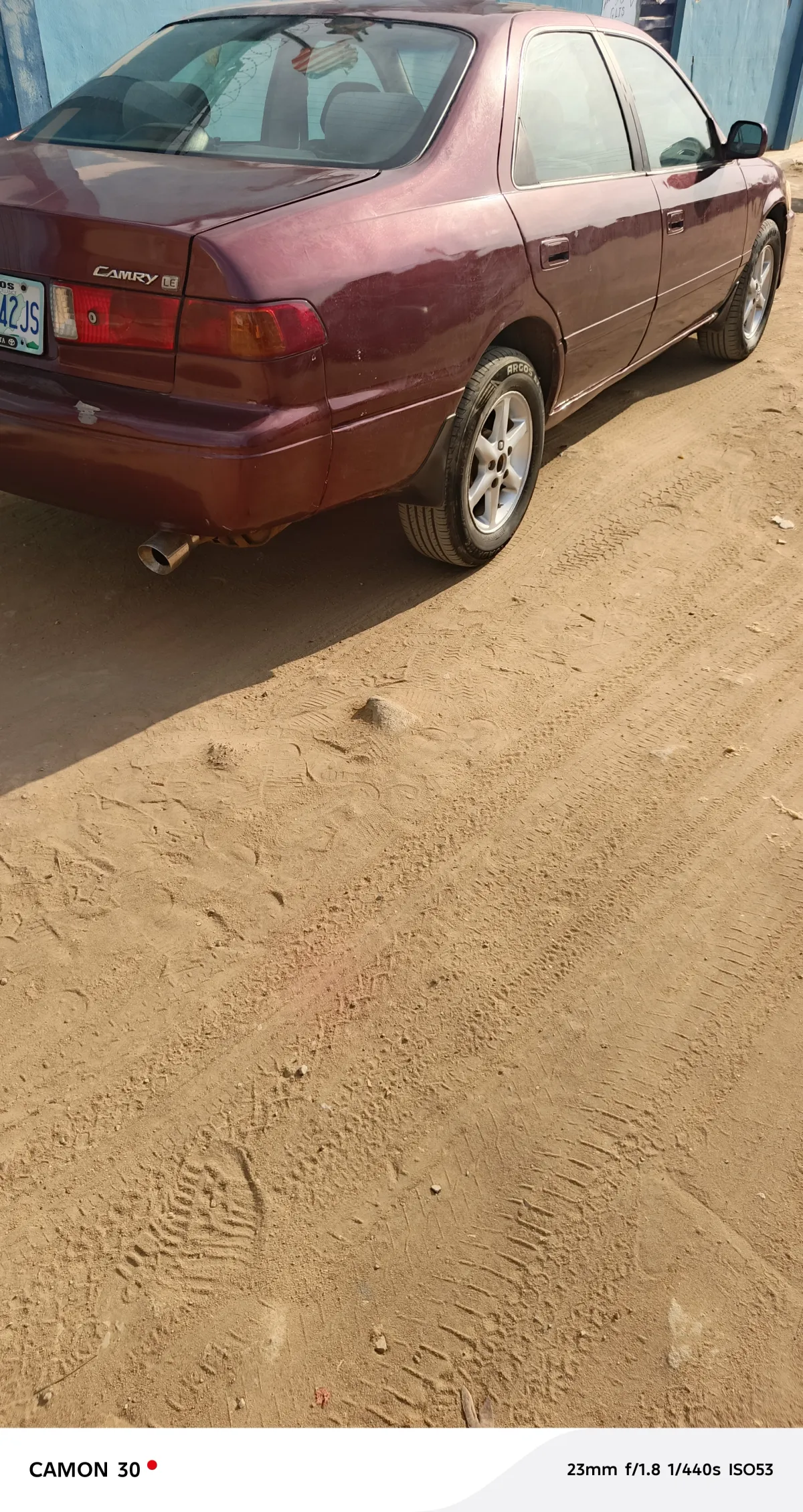 TOYOTA CAMRY 2001 - Image 7