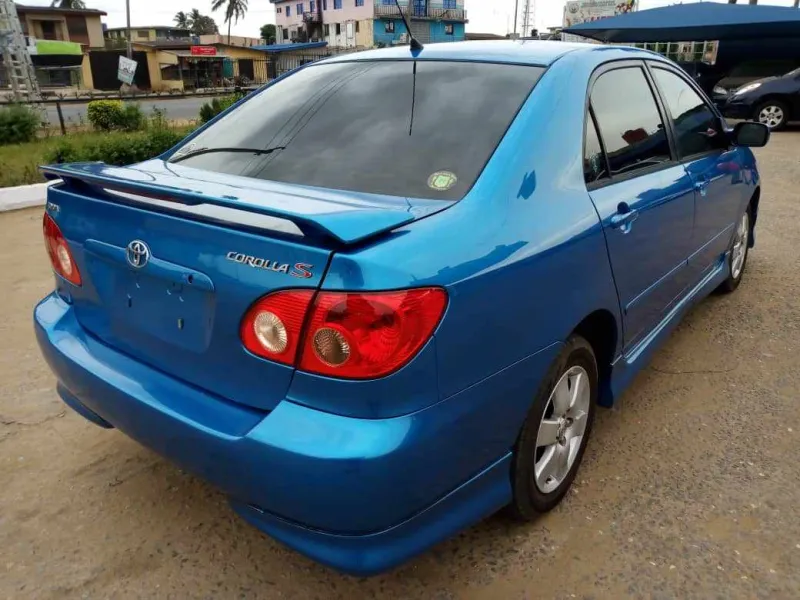 Toks 2007 Toyota Corolla Sport, Blue Color
