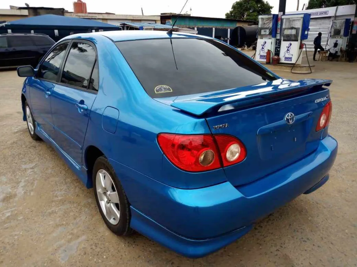 Toks 2007 Toyota Corolla Sport, Blue Color - Image 5