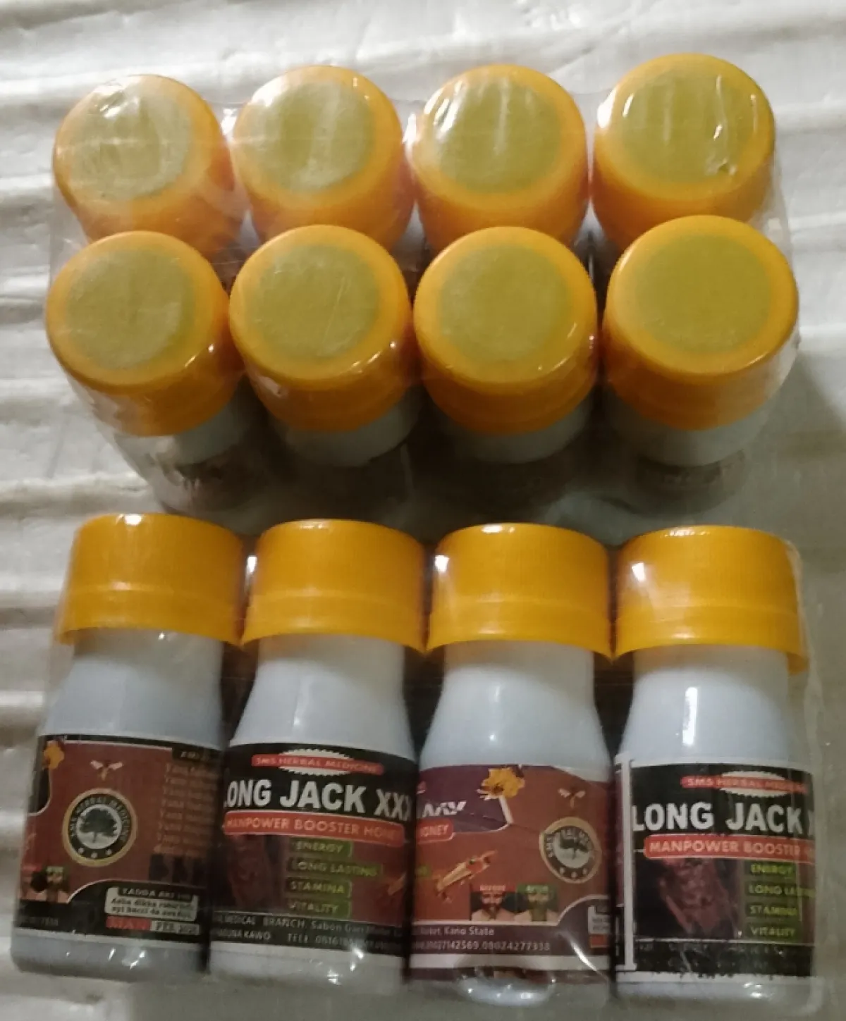 Longjack XXXL Manpower Booster Honey for Penis Enlargement -8bottles - Image 1