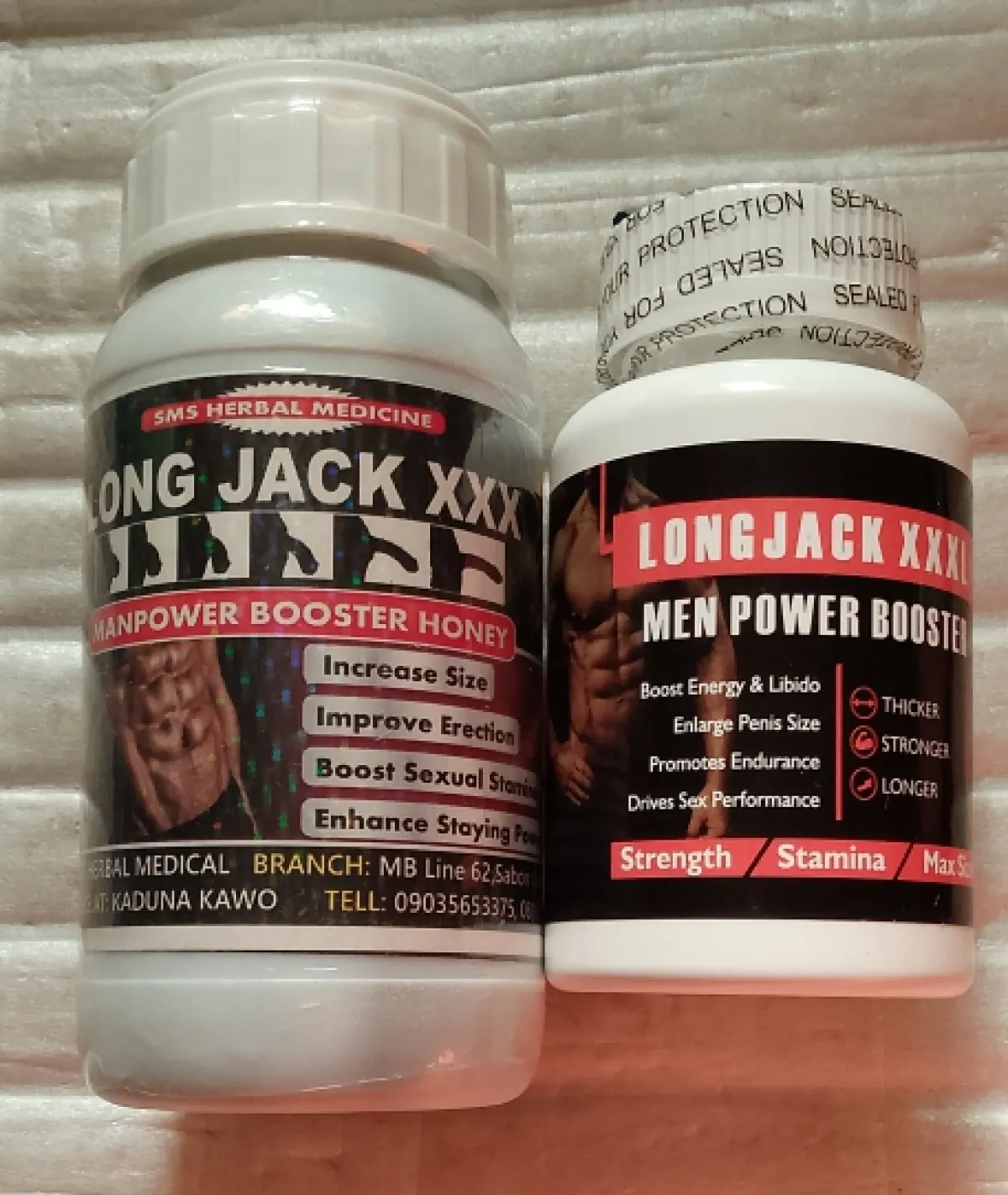 250ml Longjack XXXL Manpower Booster Honey for Penis Enlargement - Image 2