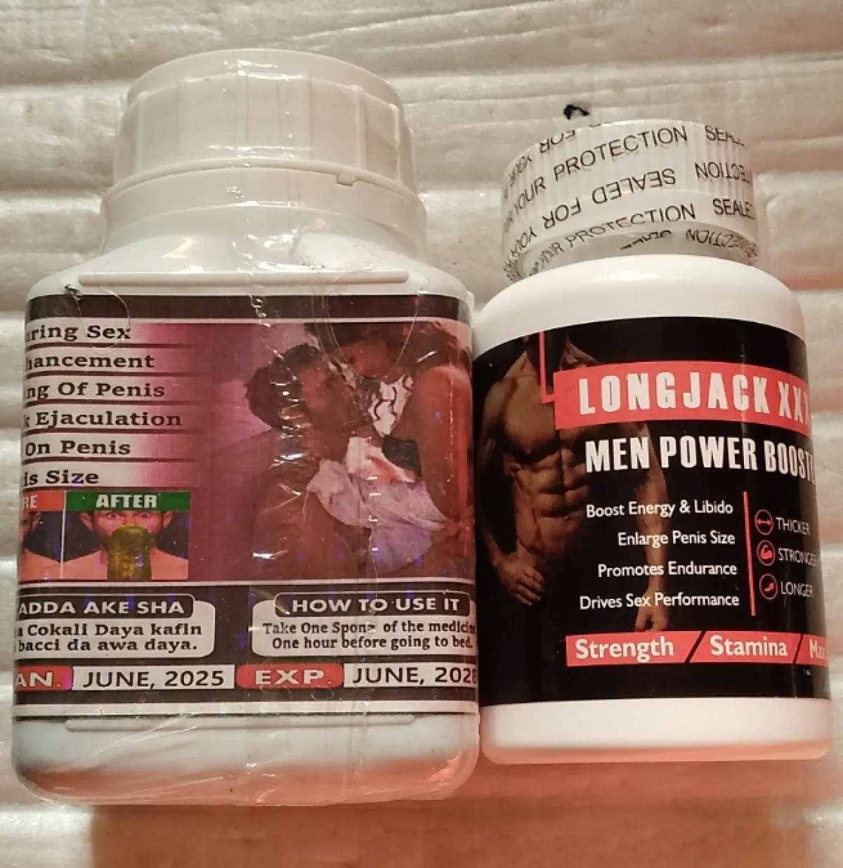 250ml Longjack XXXL Manpower Booster Honey for Penis Enlargement - Image 3