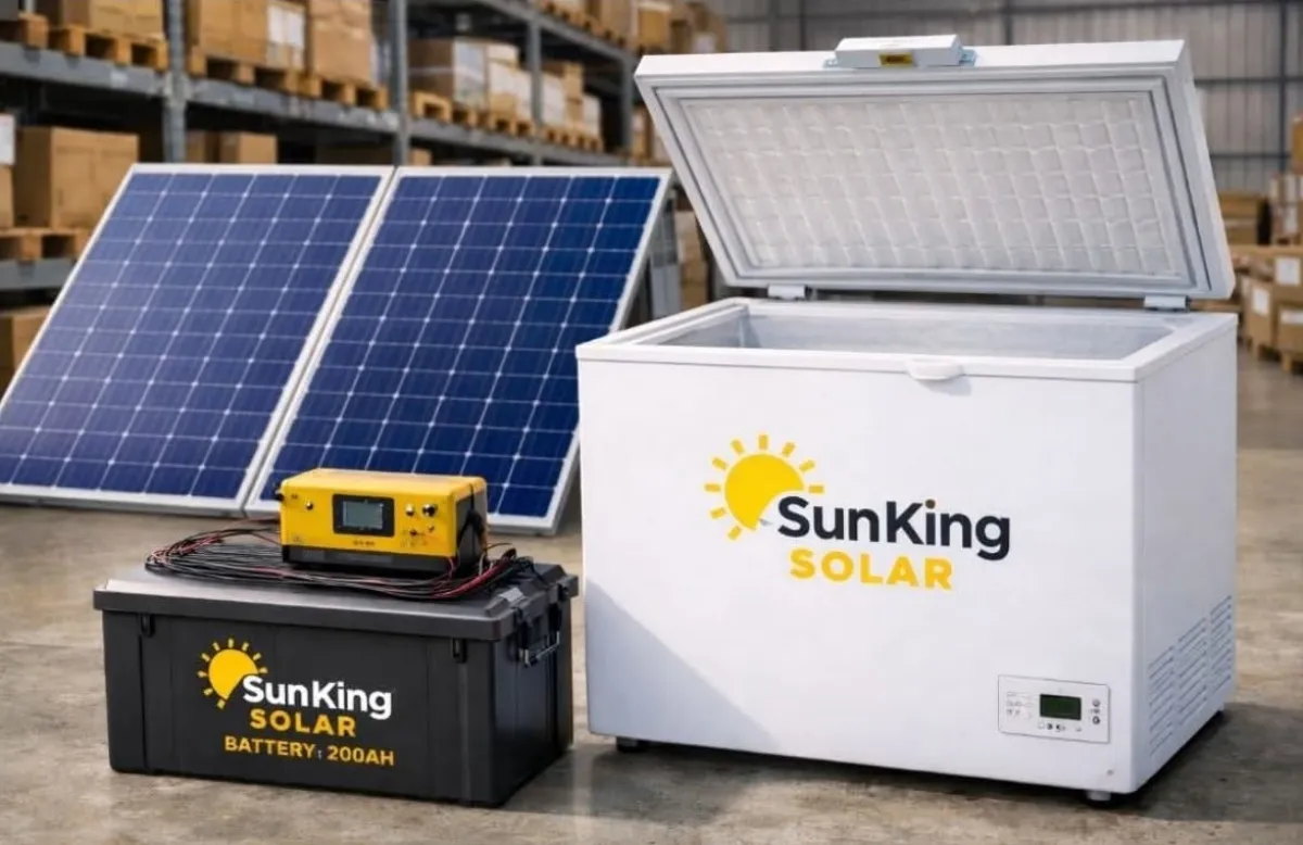 One Door SunKing Solar Deep Freezer - Image 1