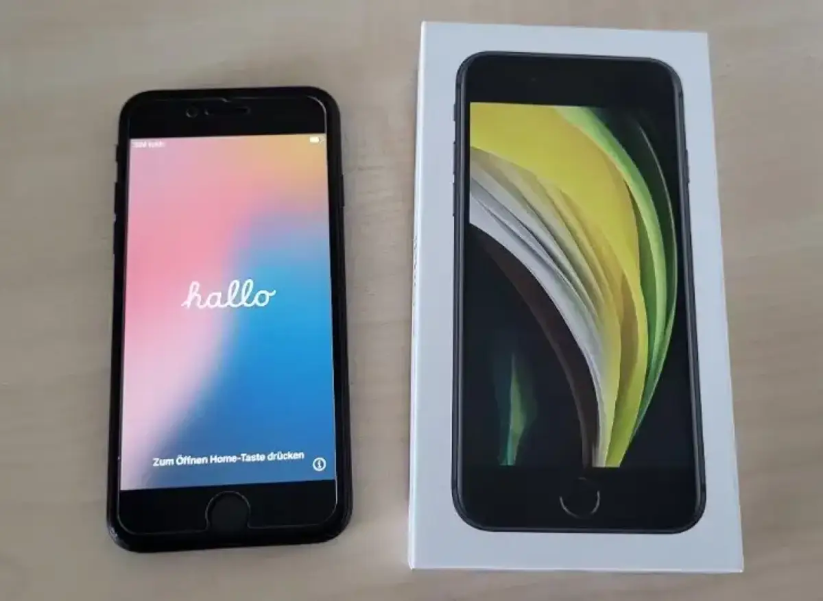 Apple iPhone SE, 64 GB, Black - TOP condition with original packaging - Image 2