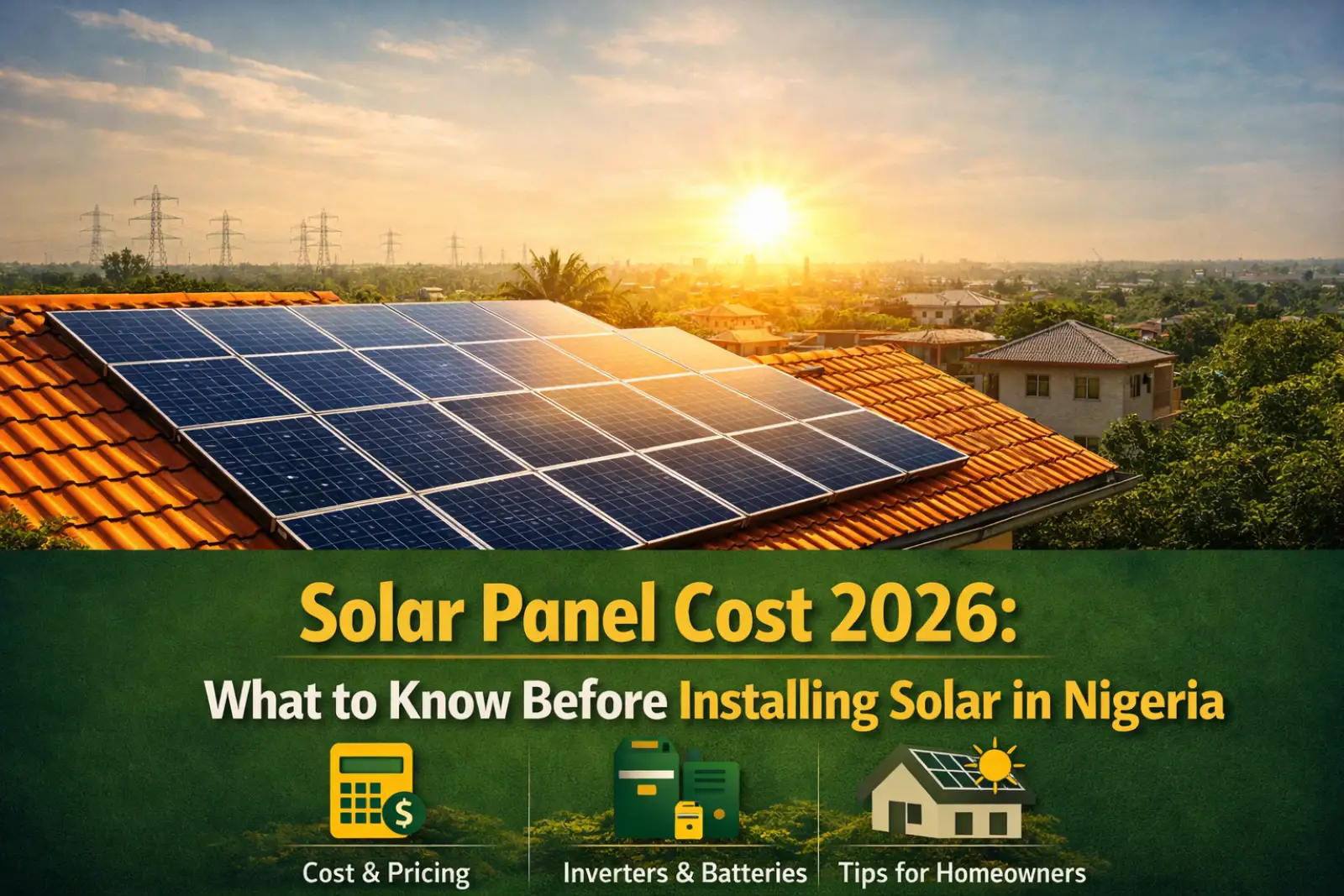 Solar Panel Cost in Nigeria 2026: What to Know Before Installing Solar