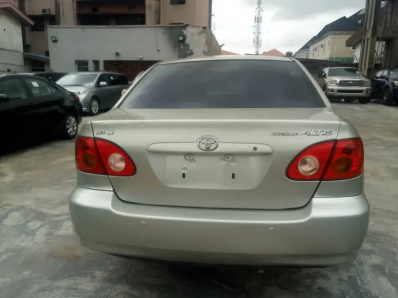 Clean Tokunbo 2004 Toyota Corolla Altis