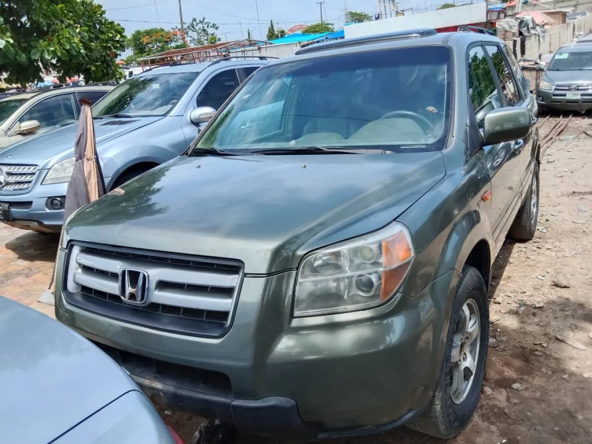 2007 Honda Pilot Green - Image 3