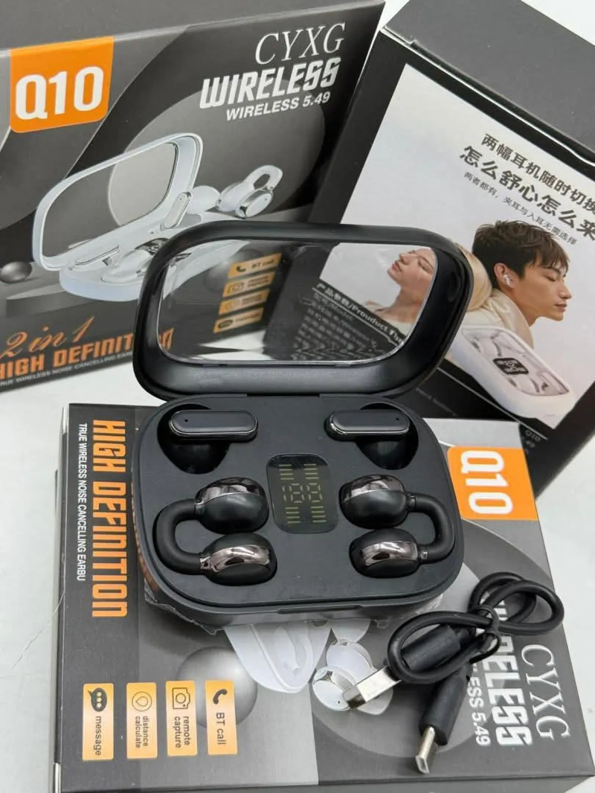 2 in 1 open earpod in Benin - Image 4