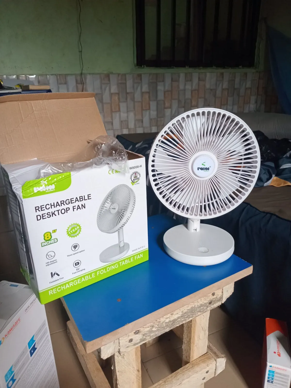 Chargeable fan in Benin - Image 2