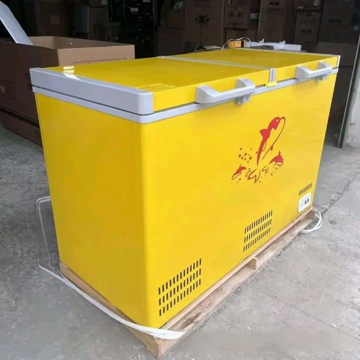 ( 2 ) Doors sunking solar Deep Freezer - Image 2