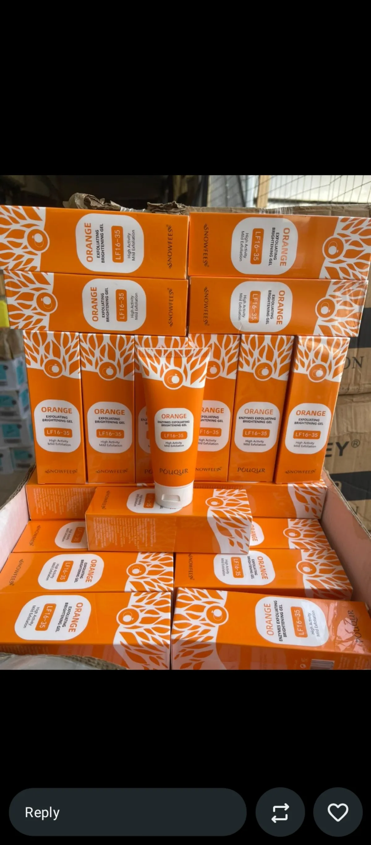 Orange Enzymes Exfoliating Brightening Gel - Image 3