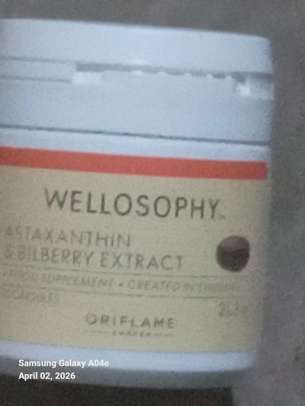 wellosophy Astaxanthin and bilberry extract - Image 2