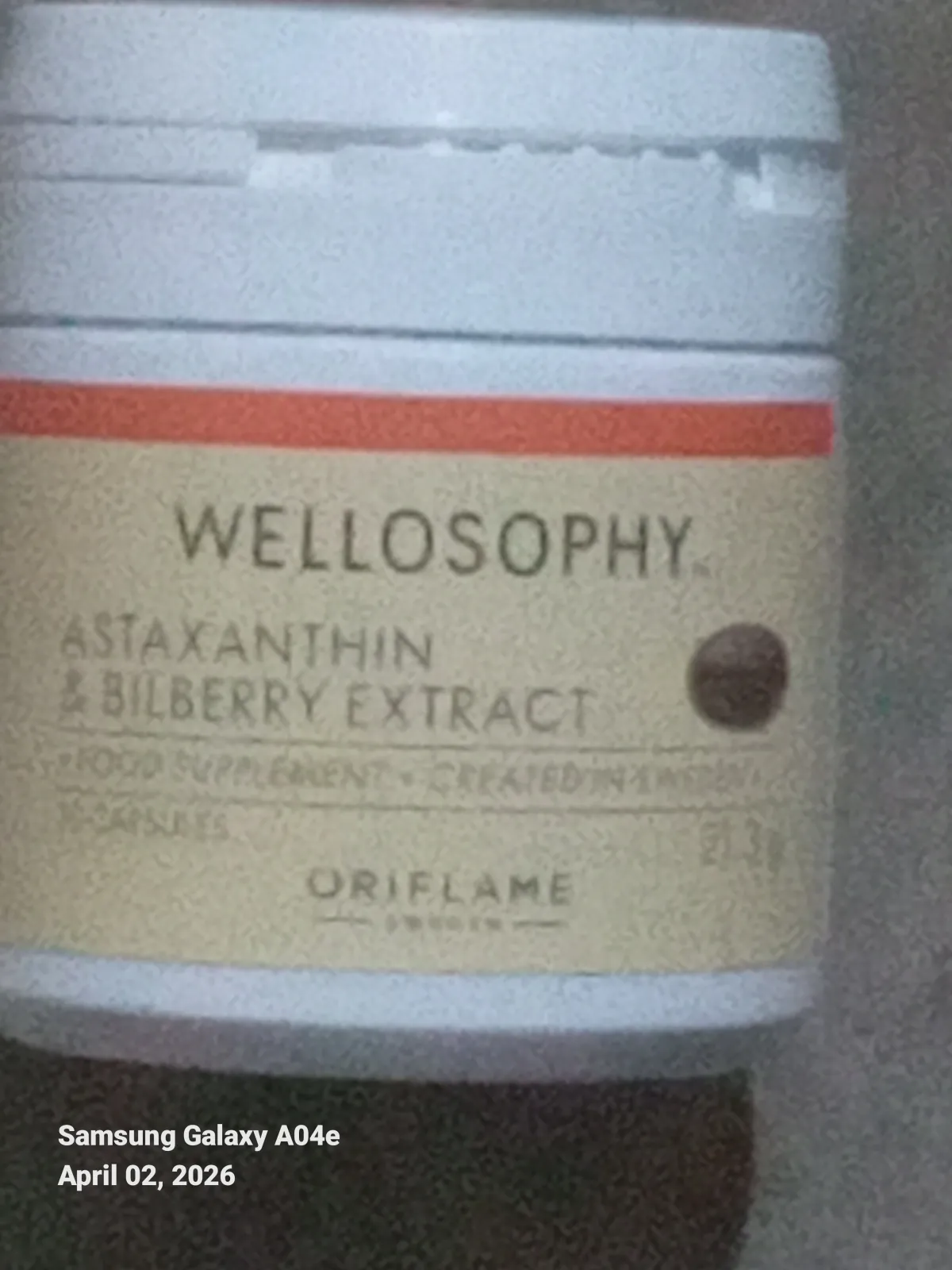 wellosophy Astaxanthin and bilberry extract - Image 3