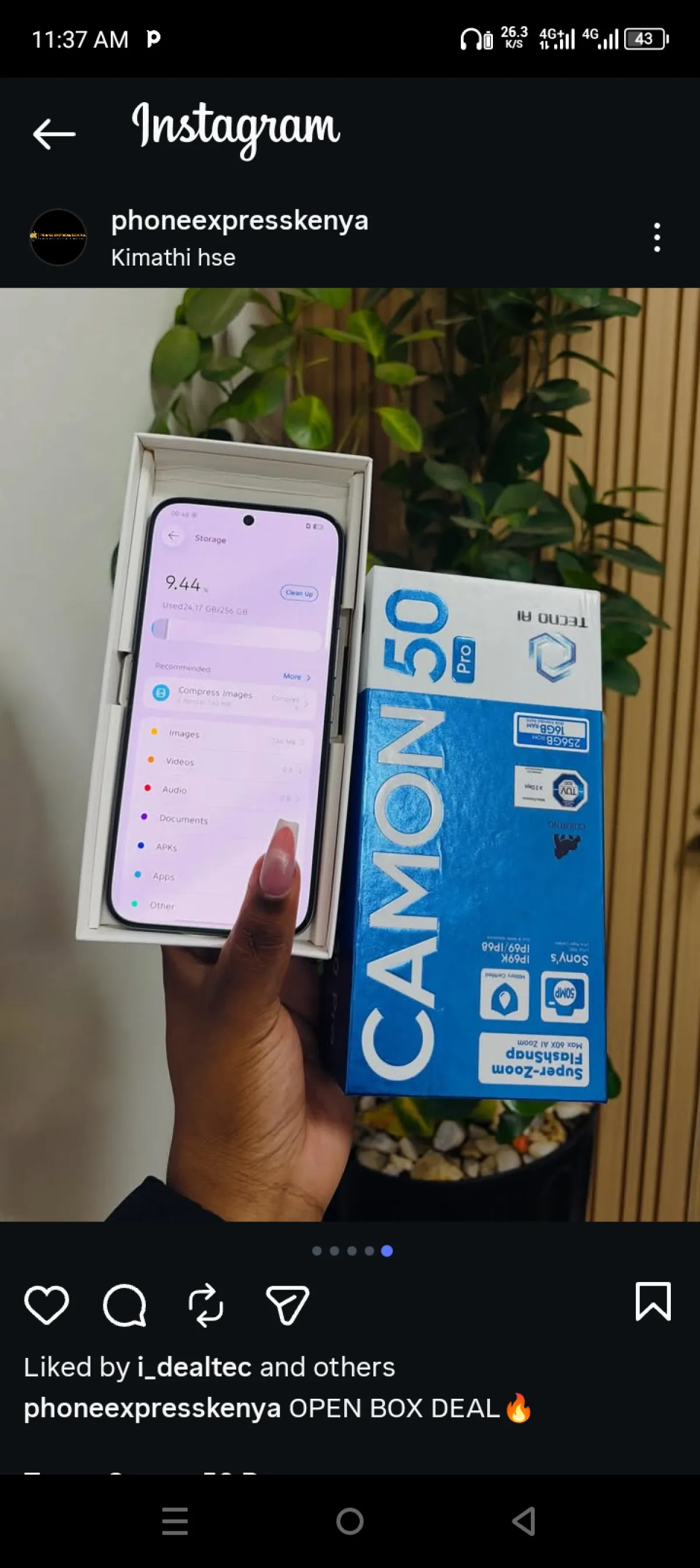 Tecno camon 50 new series is available for sale - Image 3