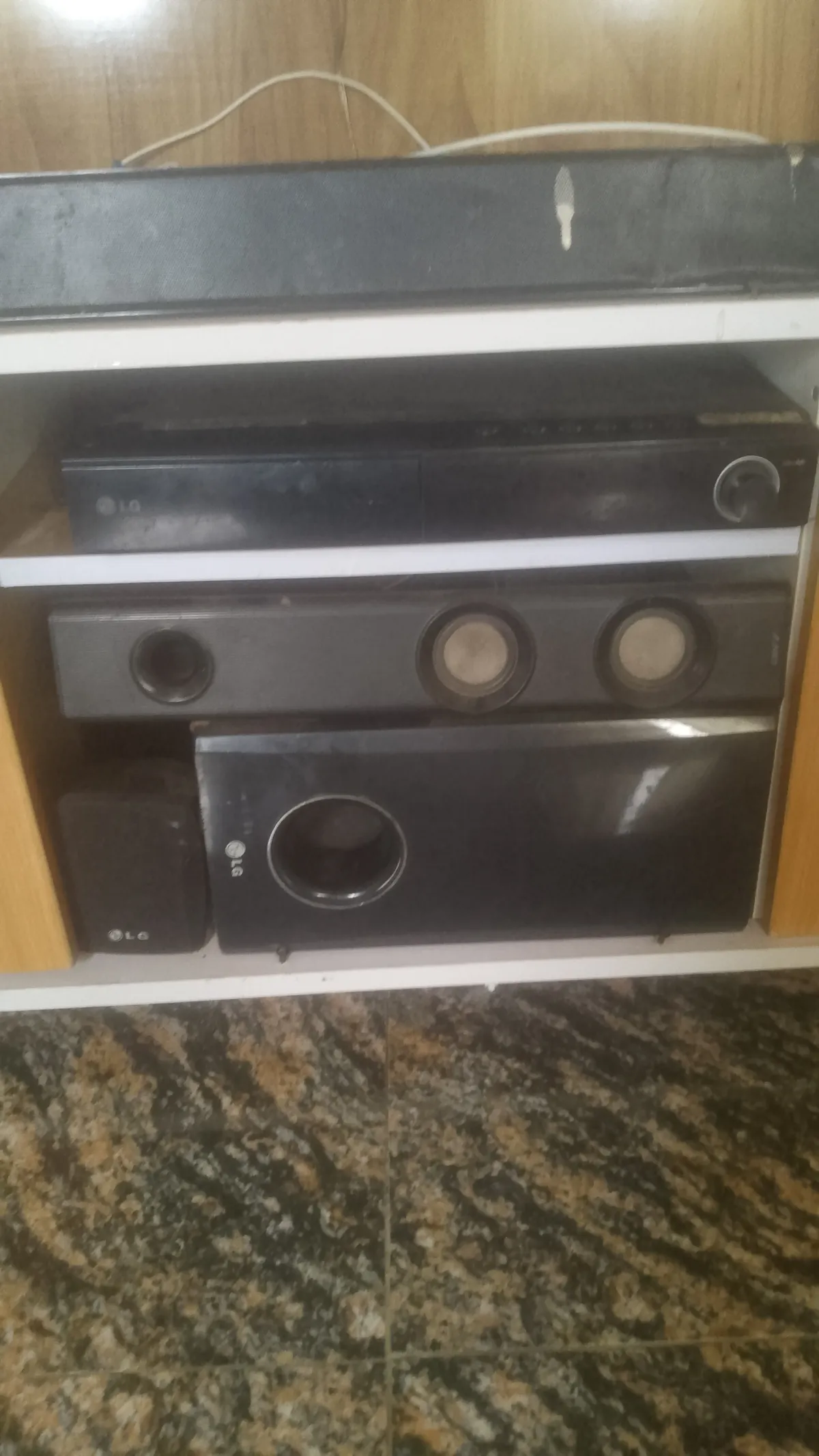 Home theater system with Bluetooth Auxiliary Radio DVD player remote contro - Image 2