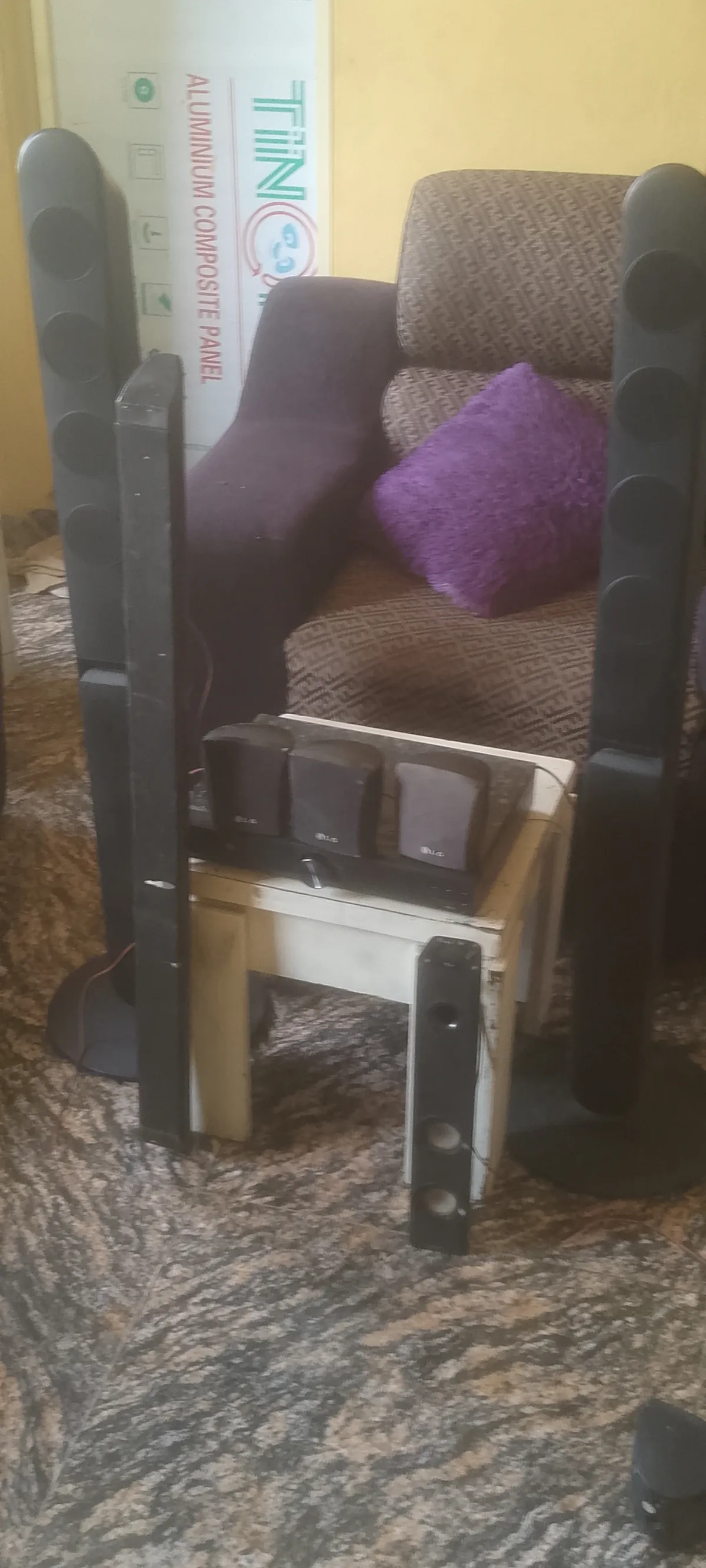 Home theater system with Bluetooth Auxiliary Radio DVD player remote contro - Image 3