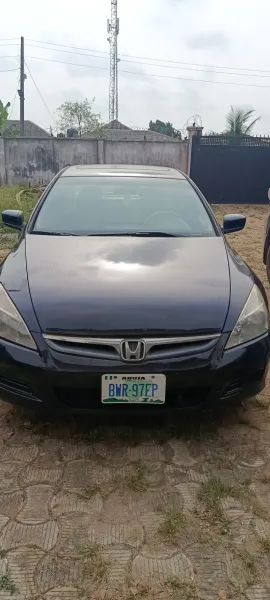 Registered Honda accord DC 2007 model