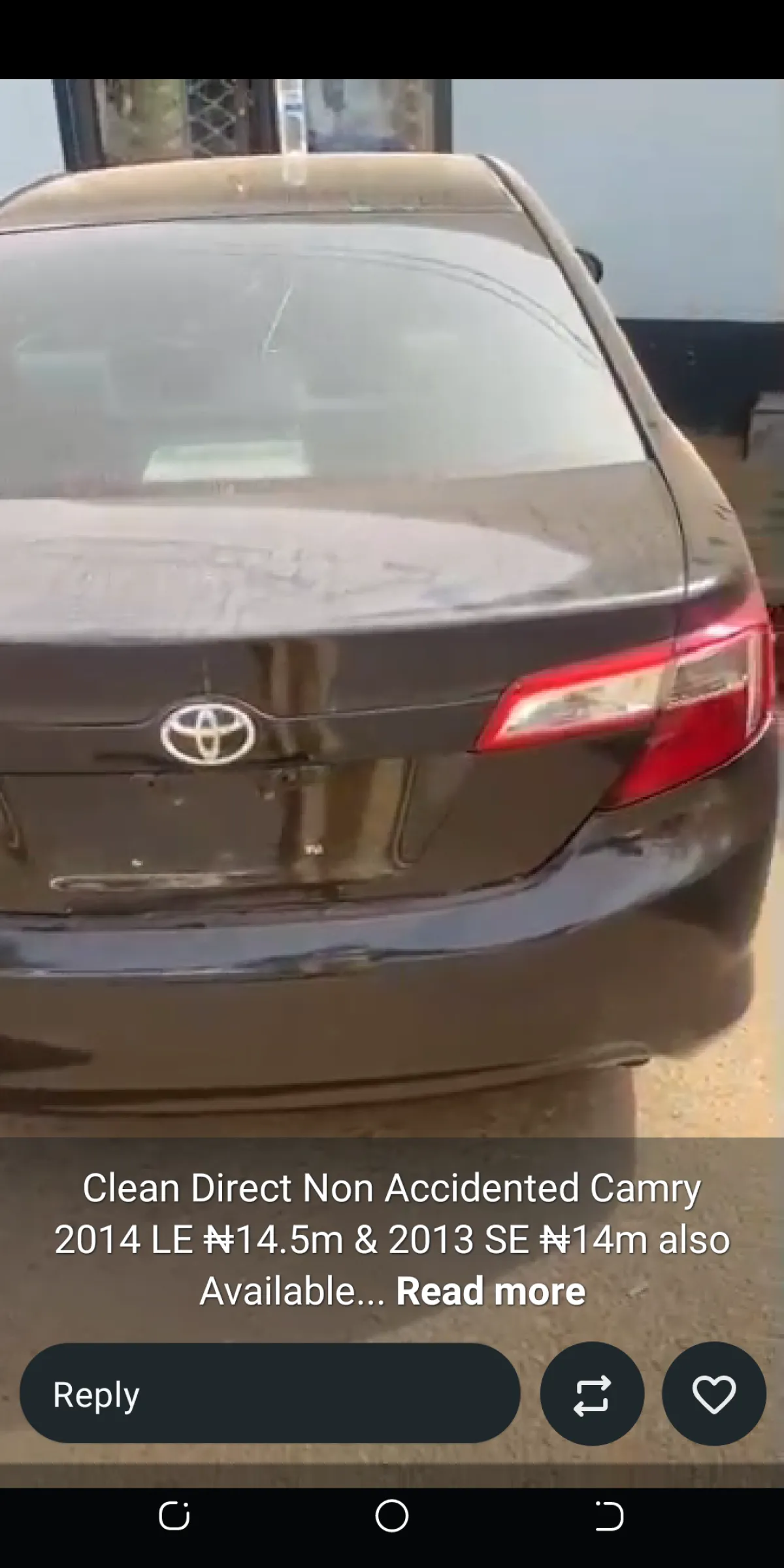 Camry 2014 LE and 2013 SE - Image 2