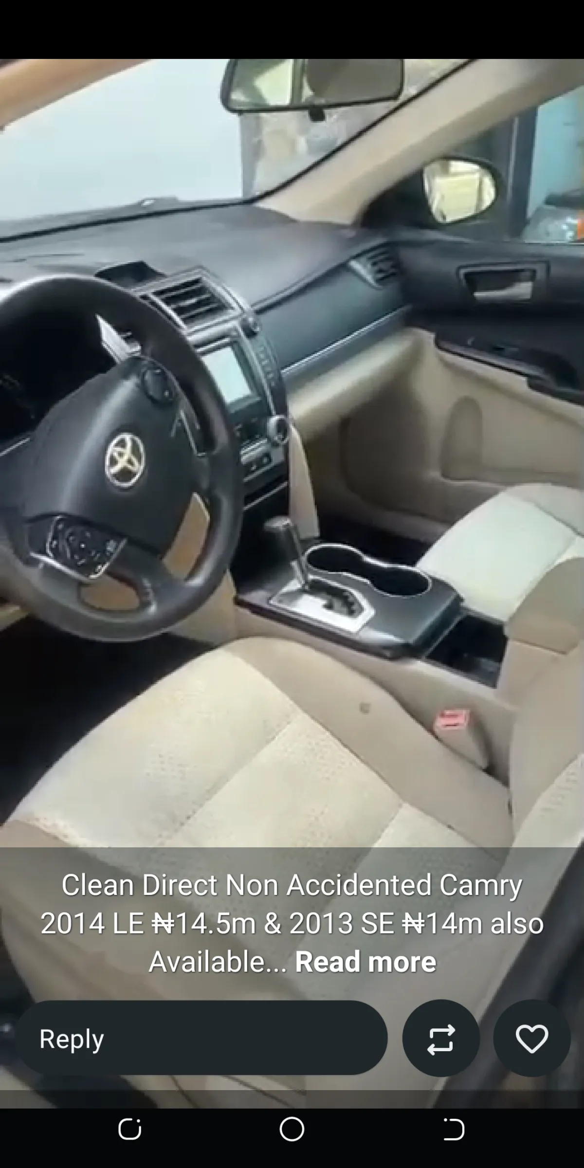 Camry 2014 LE and 2013 SE - Image 3