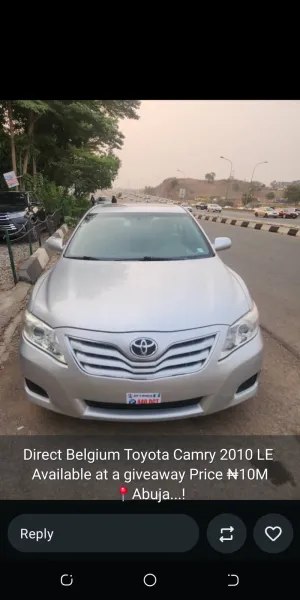 Toyota Camry 2010 le