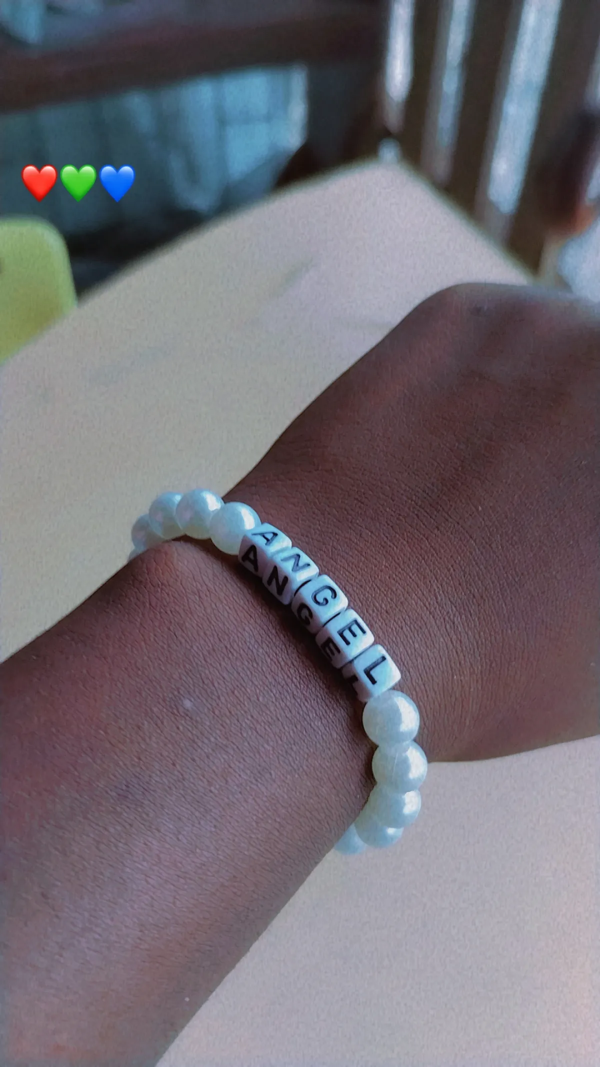 Customized name pearl bracelets - Image 1