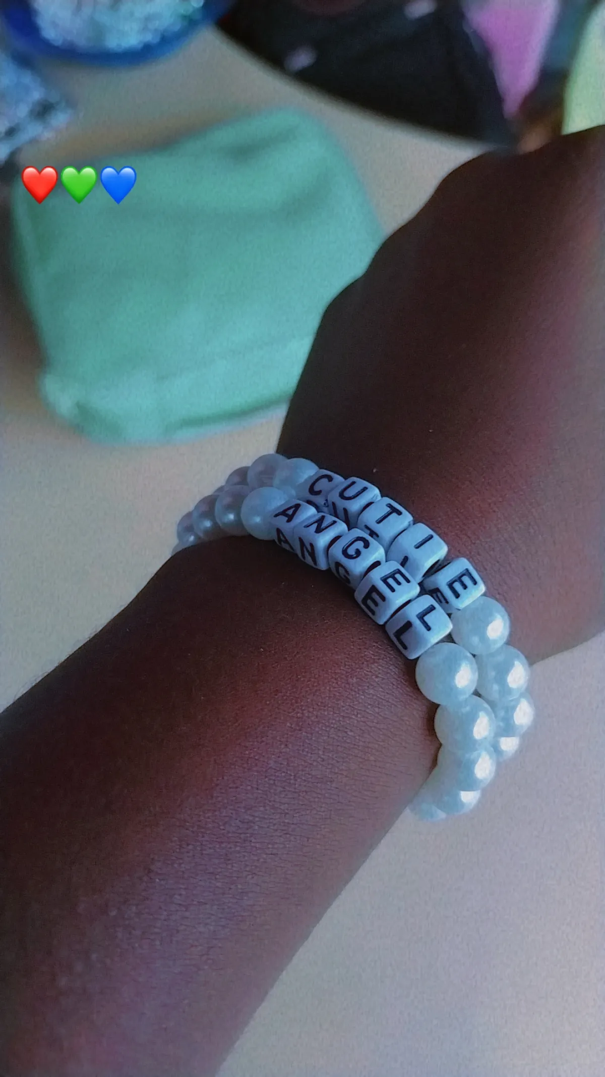Customized name pearl bracelets - Image 3