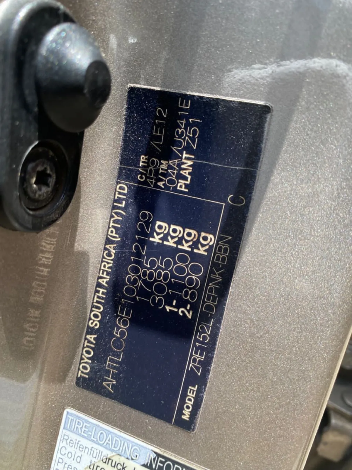 Registered 2009 Toyota Corolla. Toks Standarduntouched Engine And Gear - Image 2