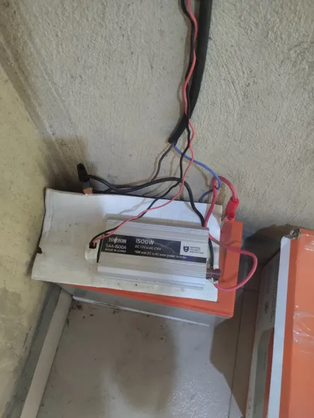 Full Workspace Solar Inverter With Panel Power-Set