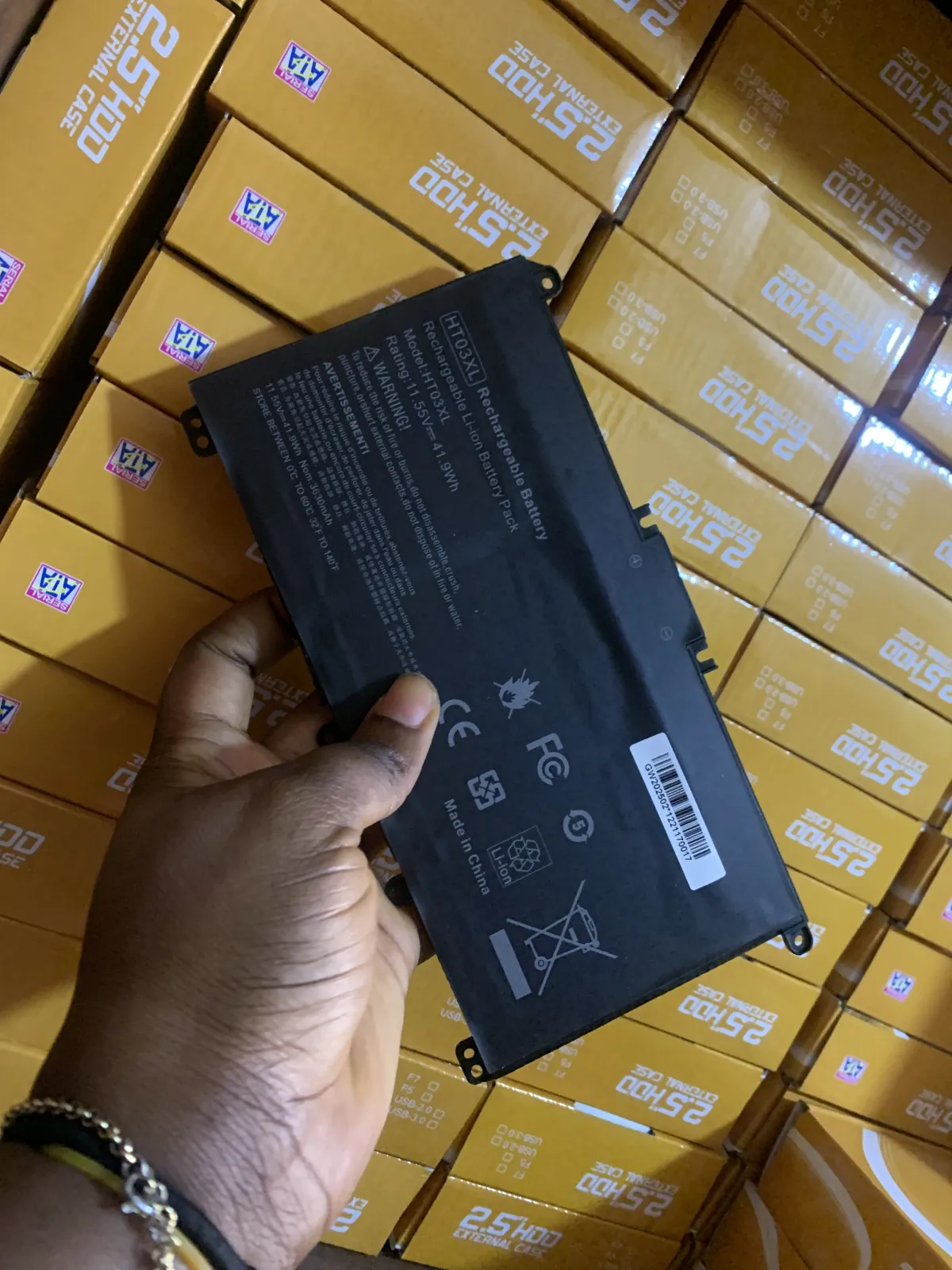 Pavilion 14-ce pavilion x360 14-cd battery model HT03 HT03XL TF03XL - Image 1