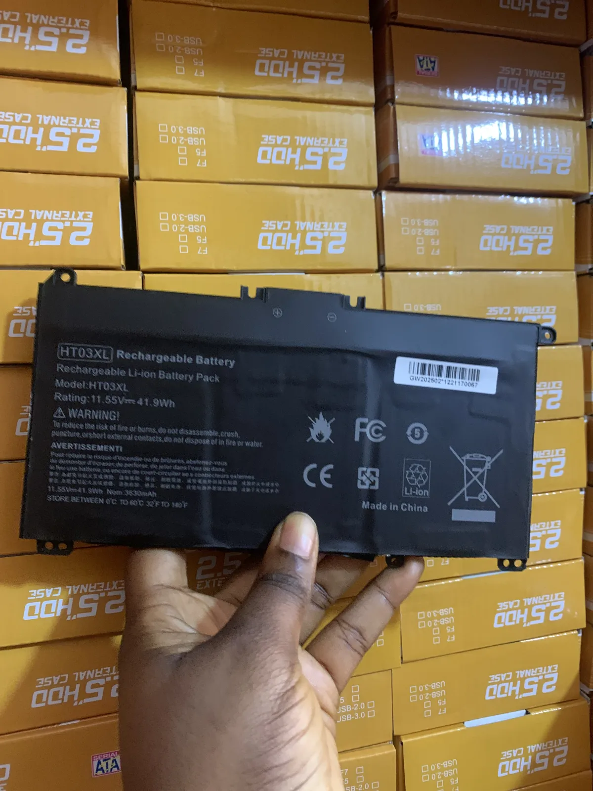 Pavilion 14-ce pavilion x360 14-cd battery model HT03 HT03XL TF03XL - Image 3