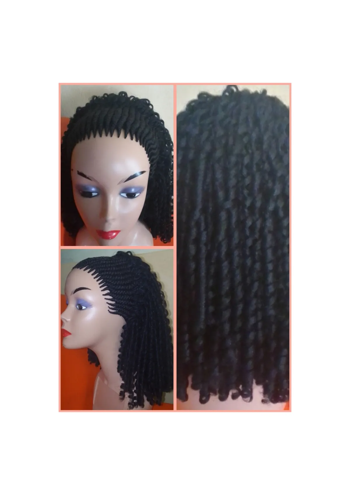 Glueless and realistic braided wigs - Image 3