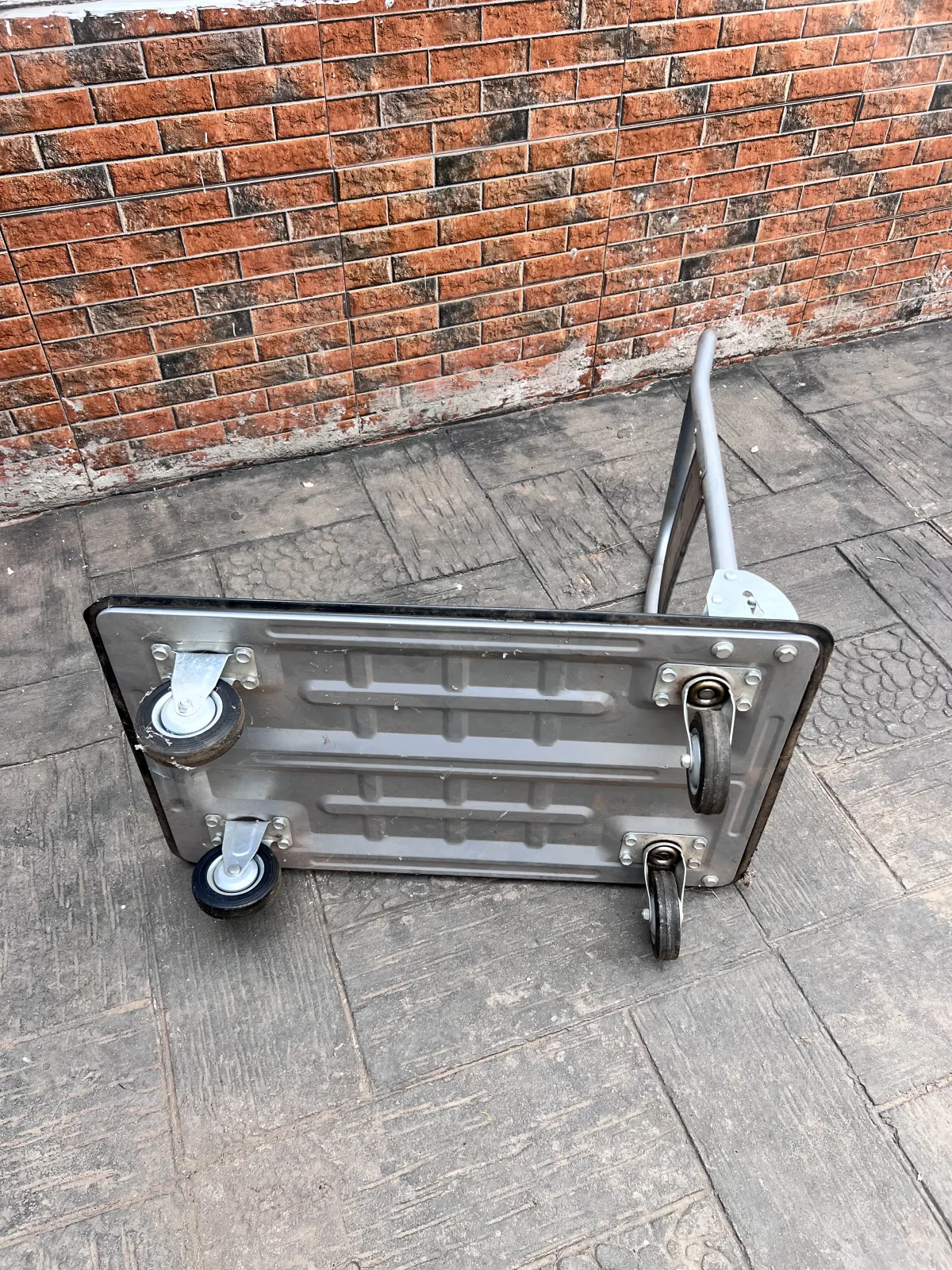 300kg Heavy Duty Foldable Platform Trolley Warehouse and Cargo Hand Truck - Image 2