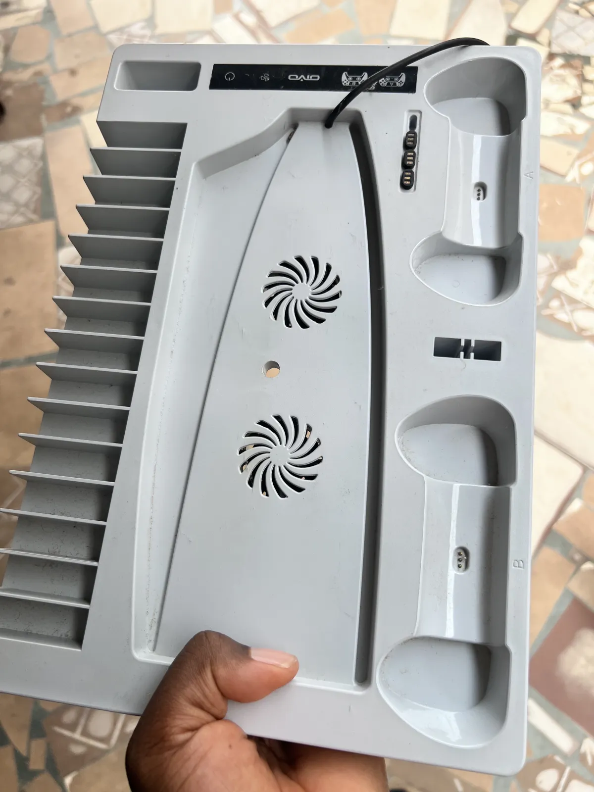 PS5 Stand and cooling Fan - Image 2