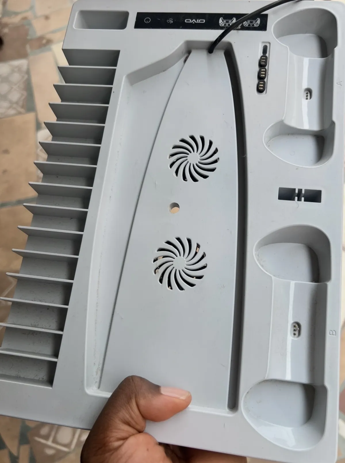 PS5 Stand and cooling Fan - Image 3