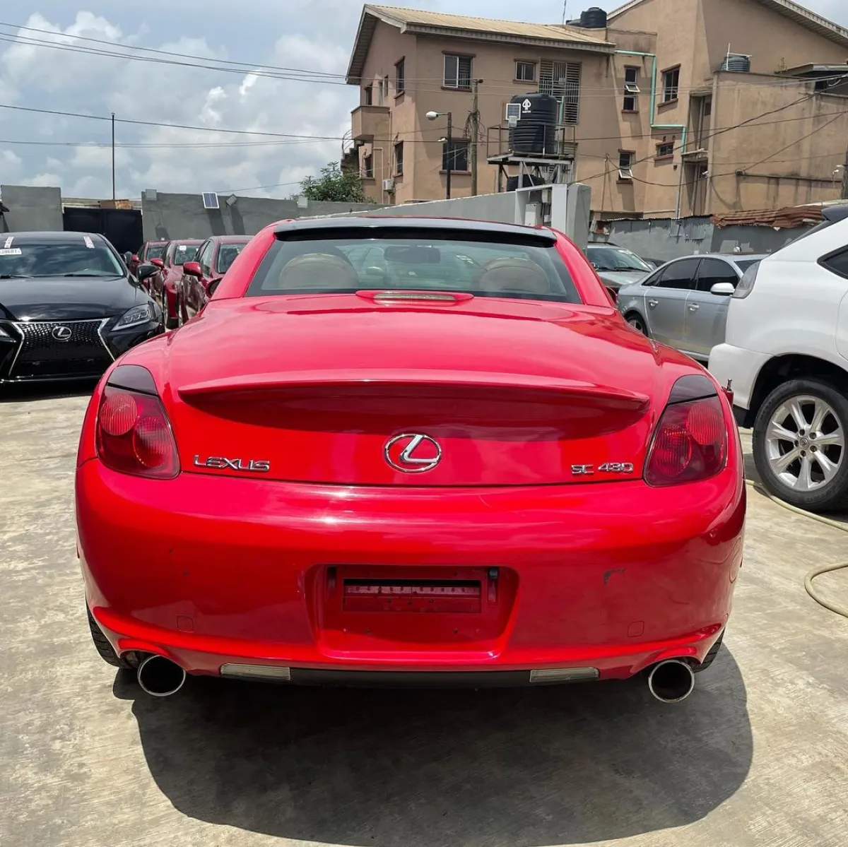 Neatly Used 2005 Lexus SC430 Red - Image 1
