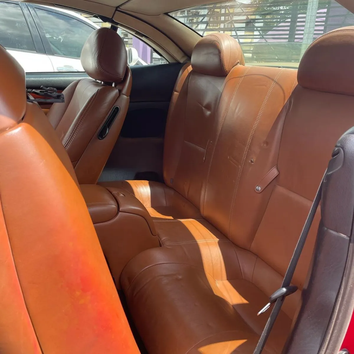 Neatly Used 2005 Lexus SC430 Red - Image 2