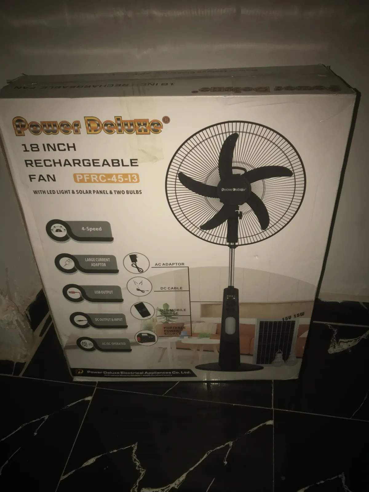 Original Rechargeable Fans Power Deluxe - Image 2