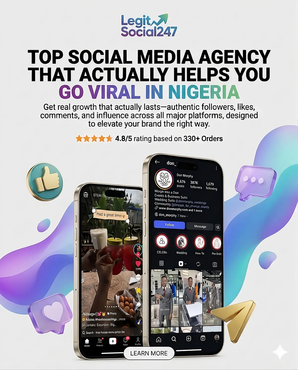 Go BIG or VIRAL in Nigeria across major social platforms. - Image 2