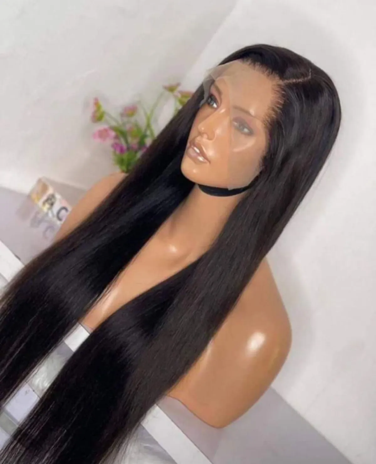 13by4 straight human hairs wig - Image 3