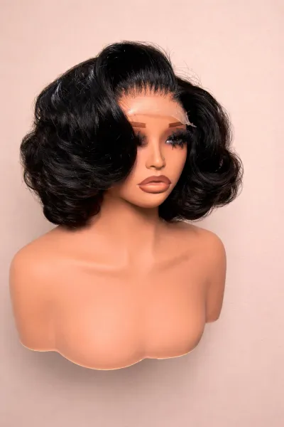 Human hair flip bounce. Very beautiful as seen