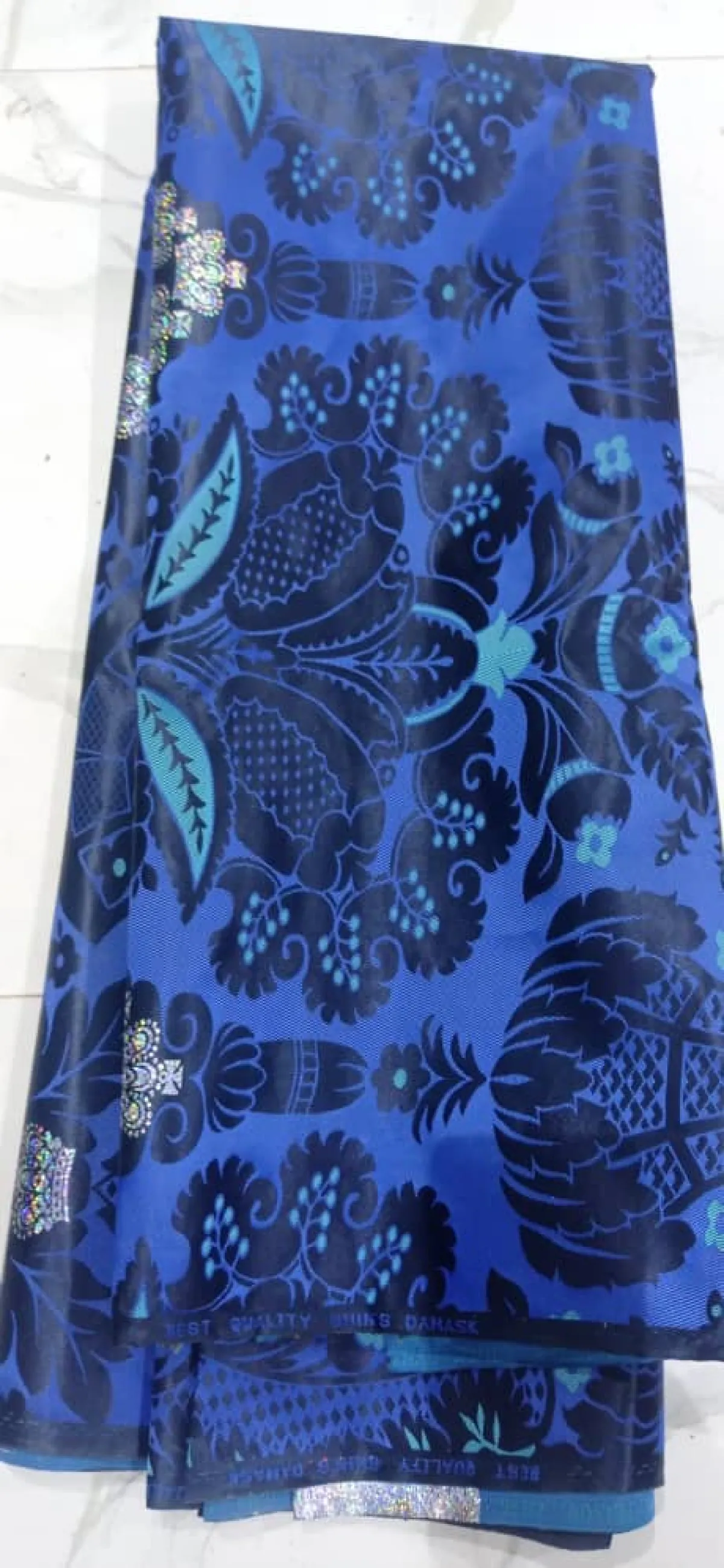 African Damask Fabric - Image 1