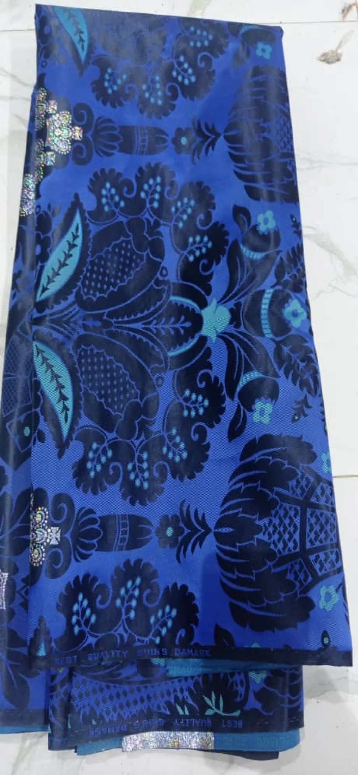 African Damask Fabric - Image 2