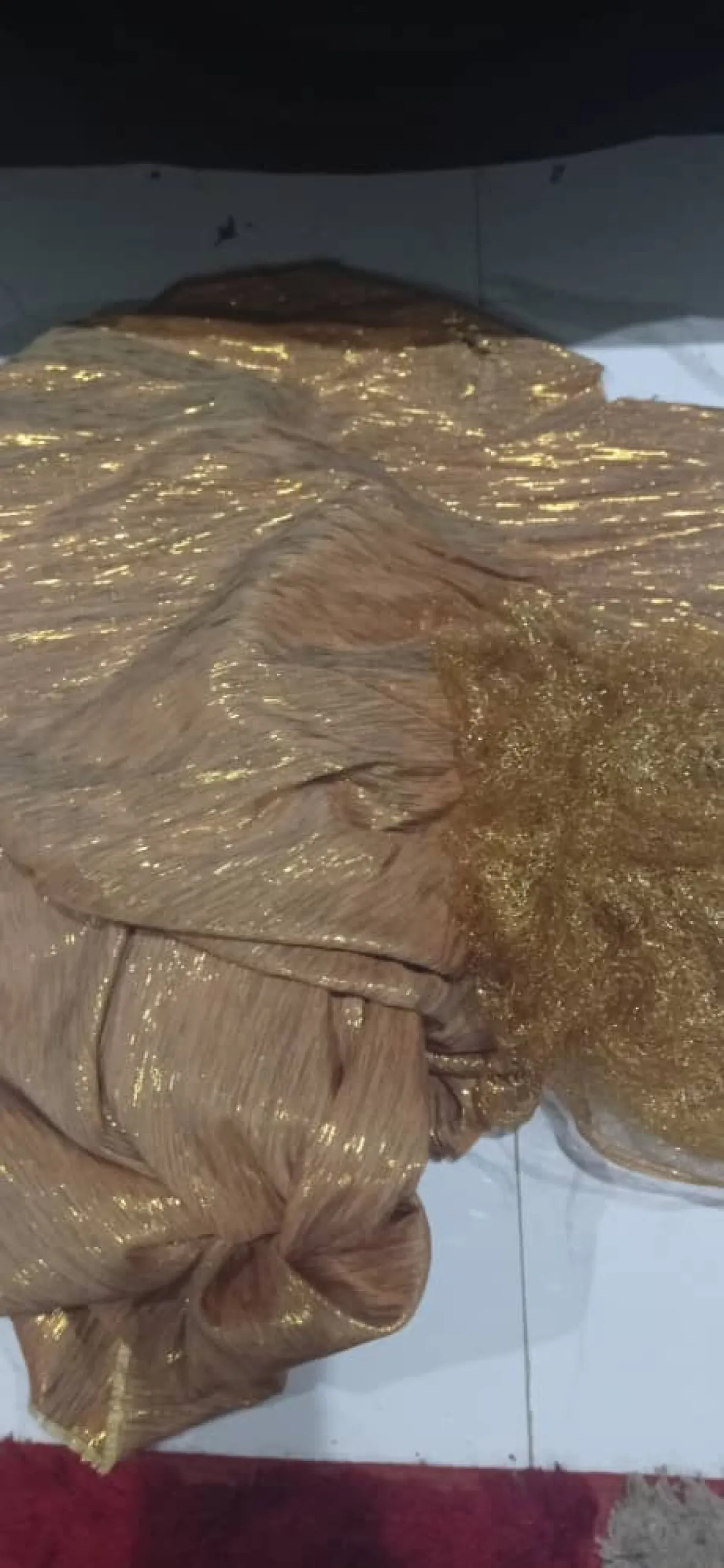 Metallic Plain Fabric - Image 3