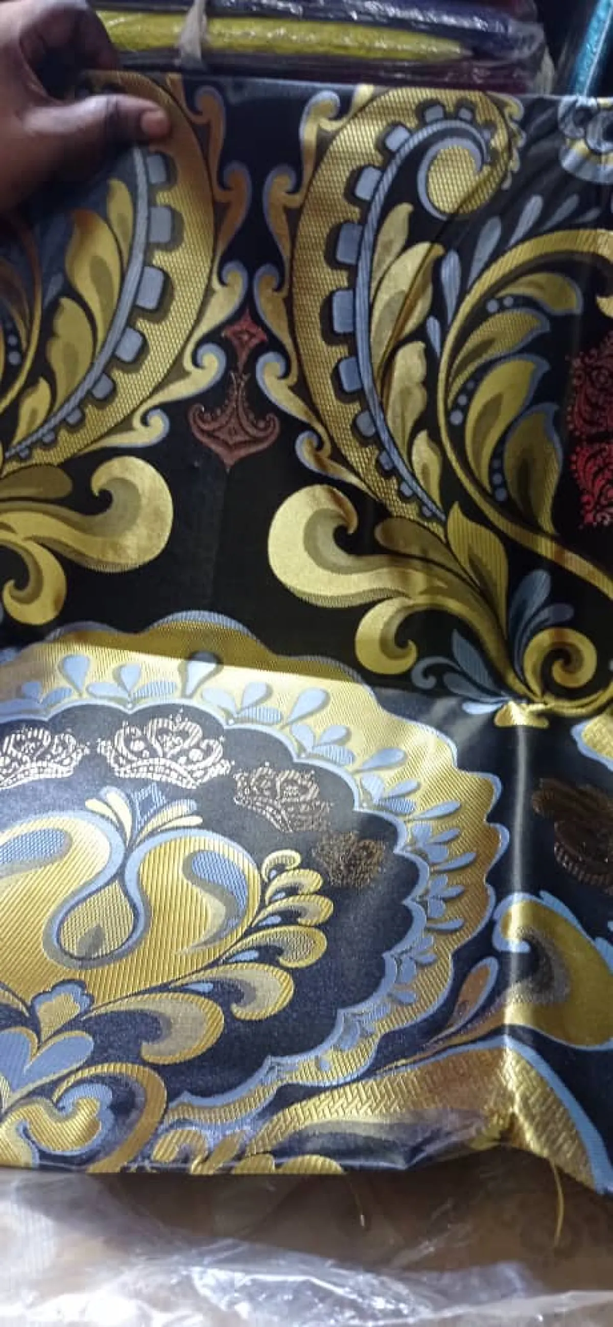 Ancient African Damask Fabric - Image 2