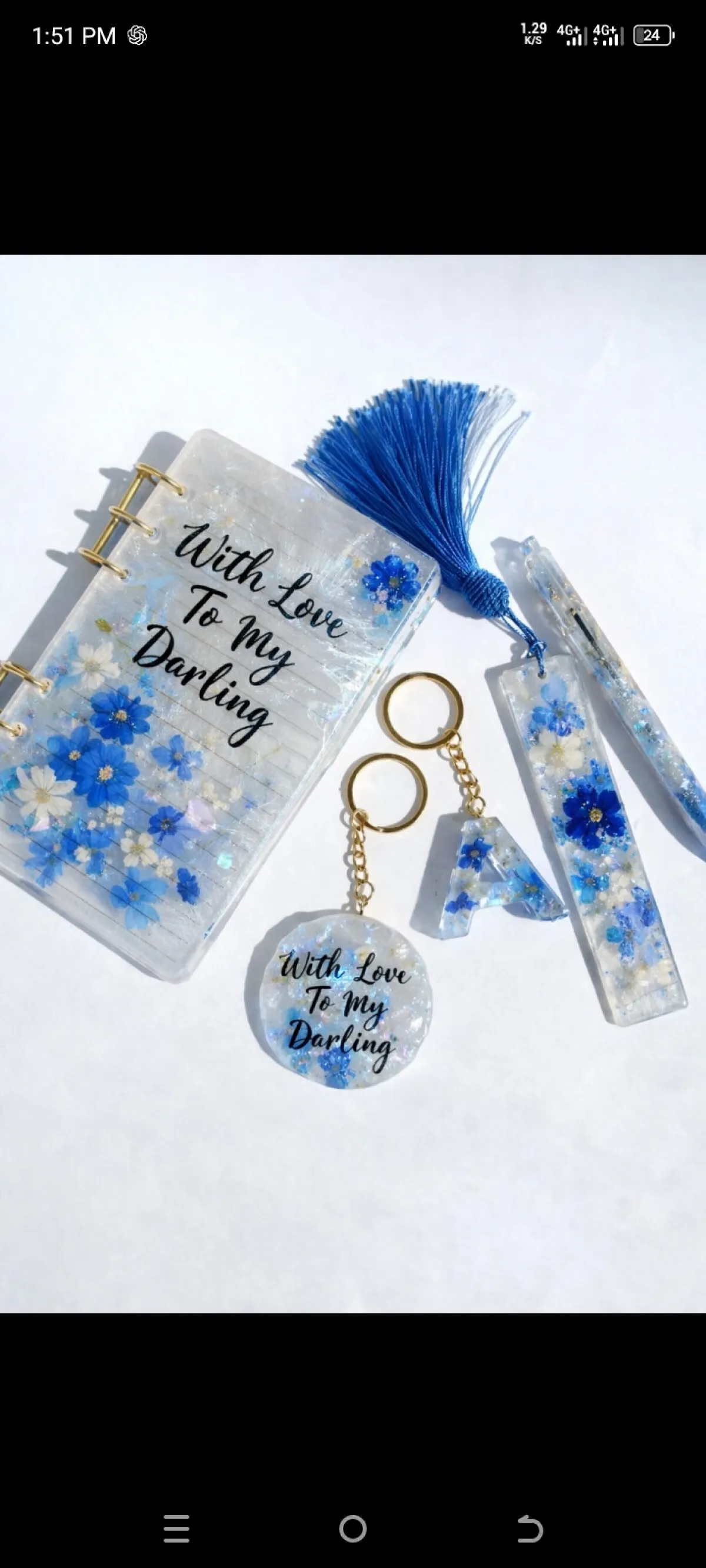 Resin gift set for women - Image 1