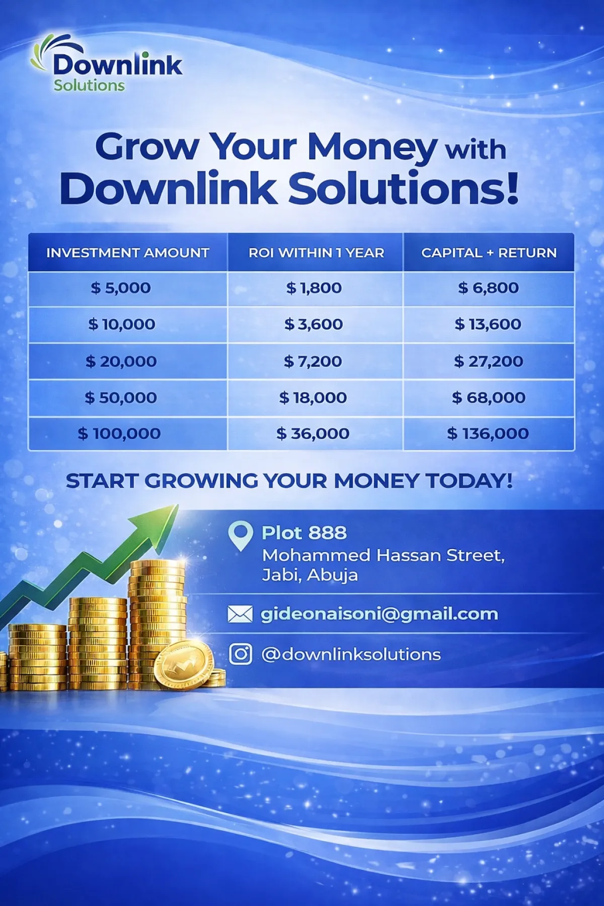Grow your money with Downlinks Solutions - Image 2